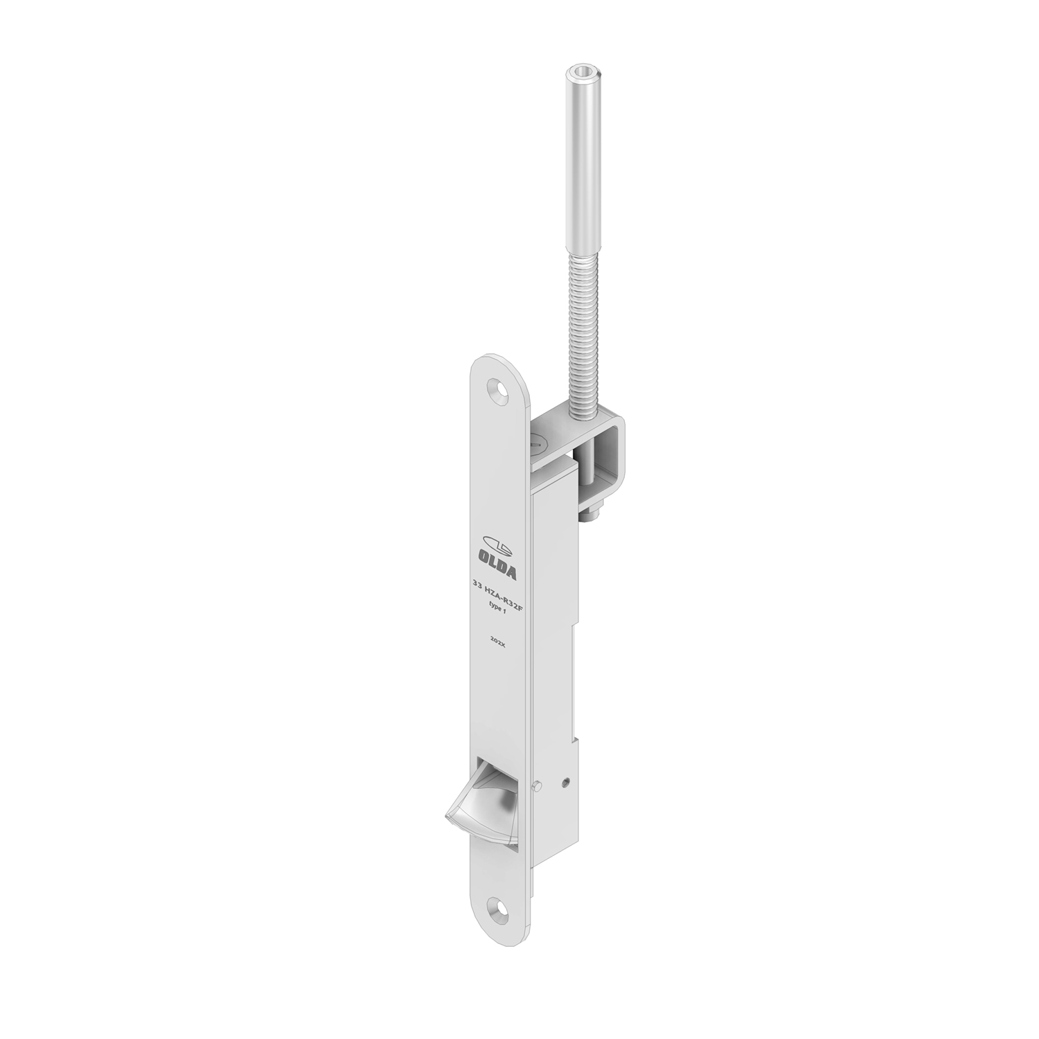 Automatic flush bolt <br>OLDA 33 HZA-R32F