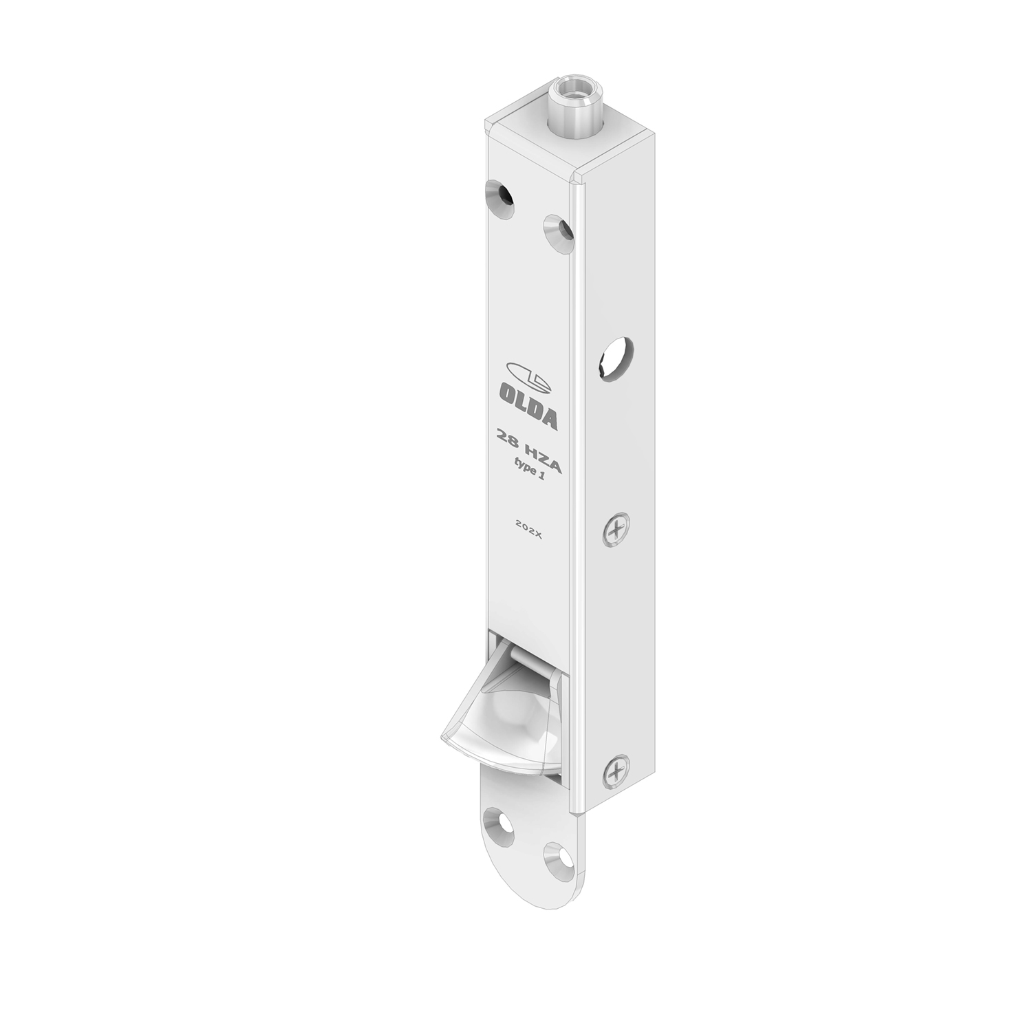 Automatisk kantregel <br>OLDA 28 HZA – med förlängd regel