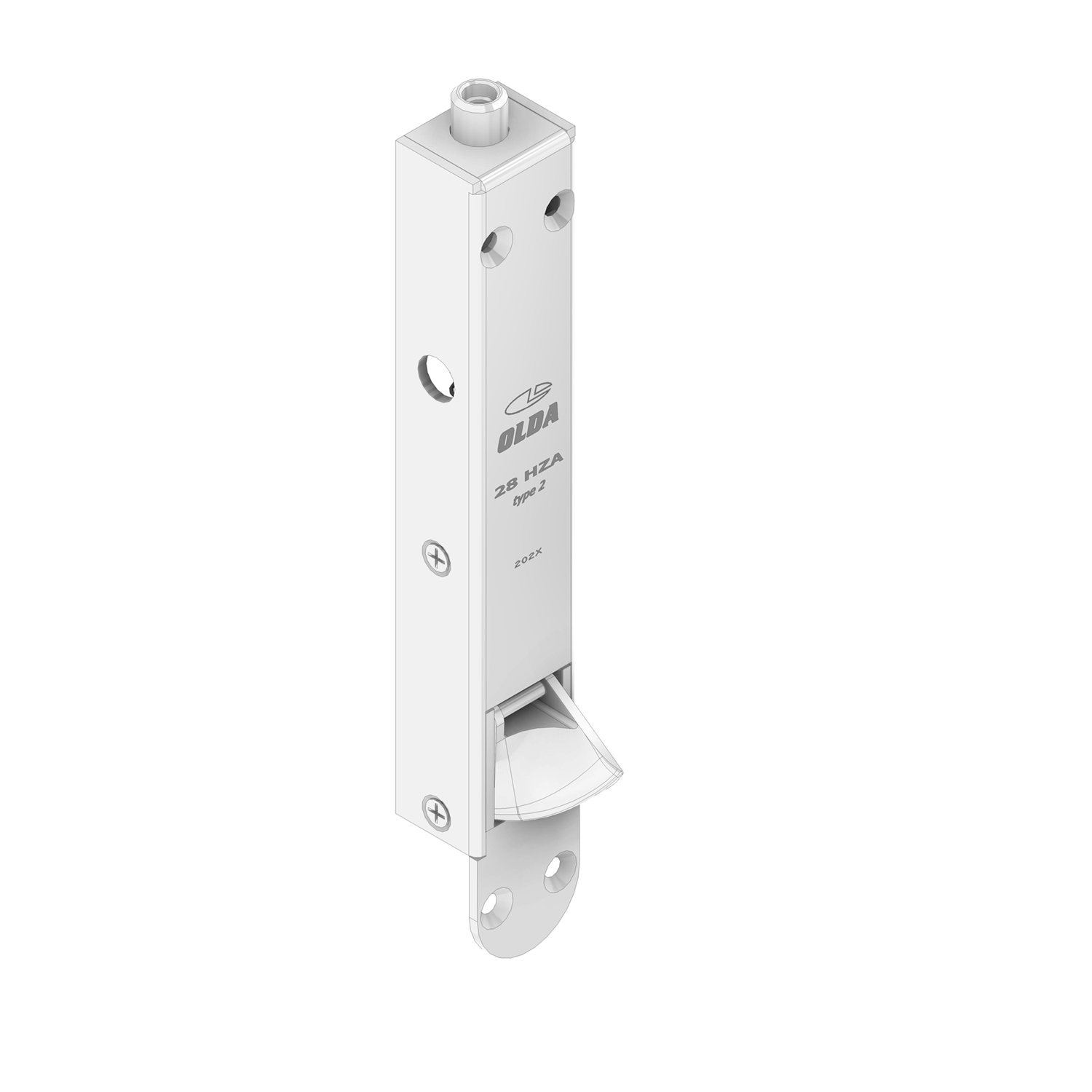 Automatisk kantregel <br>OLDA 28 HZA – med förlängd regel